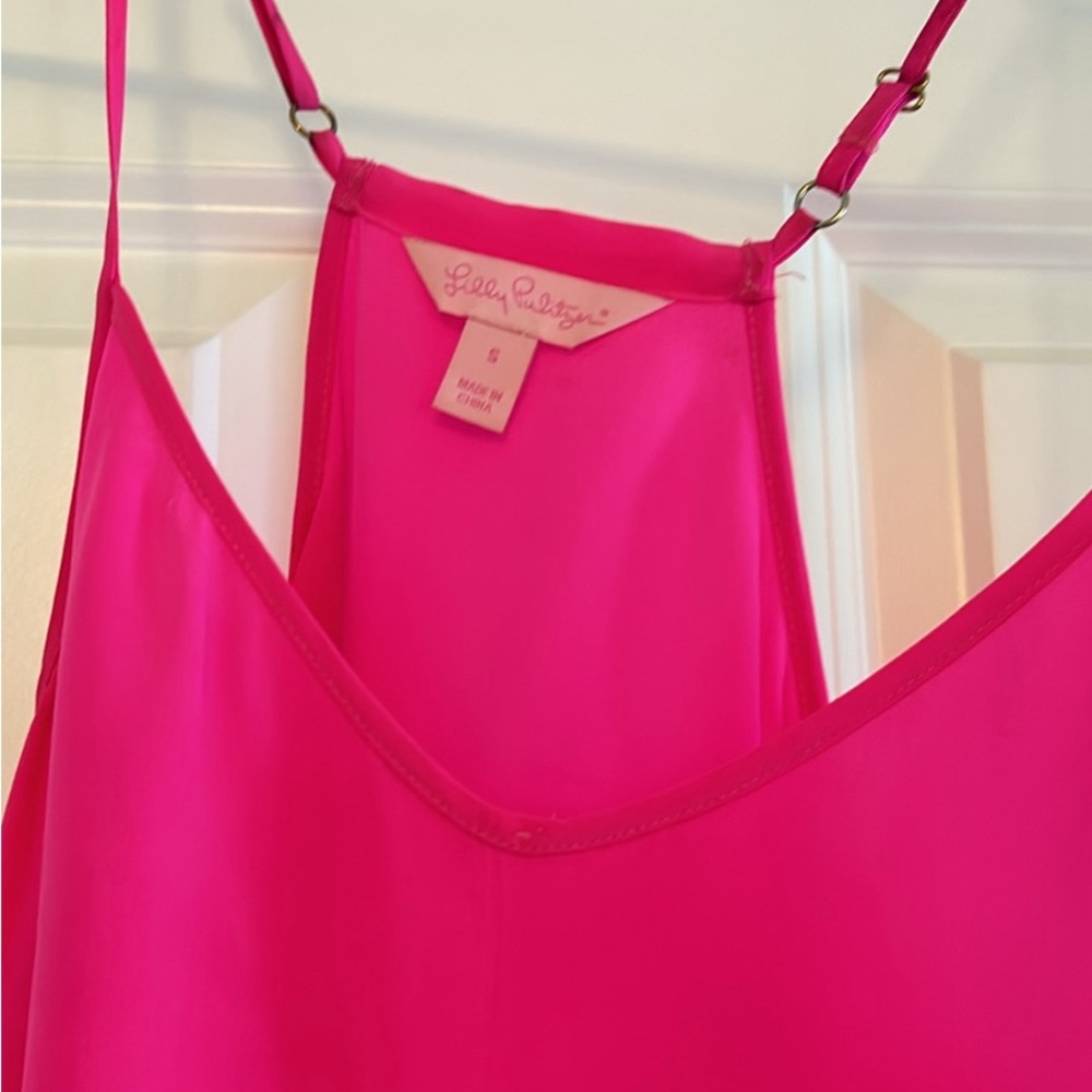 Lilly Pulitzer silk tank